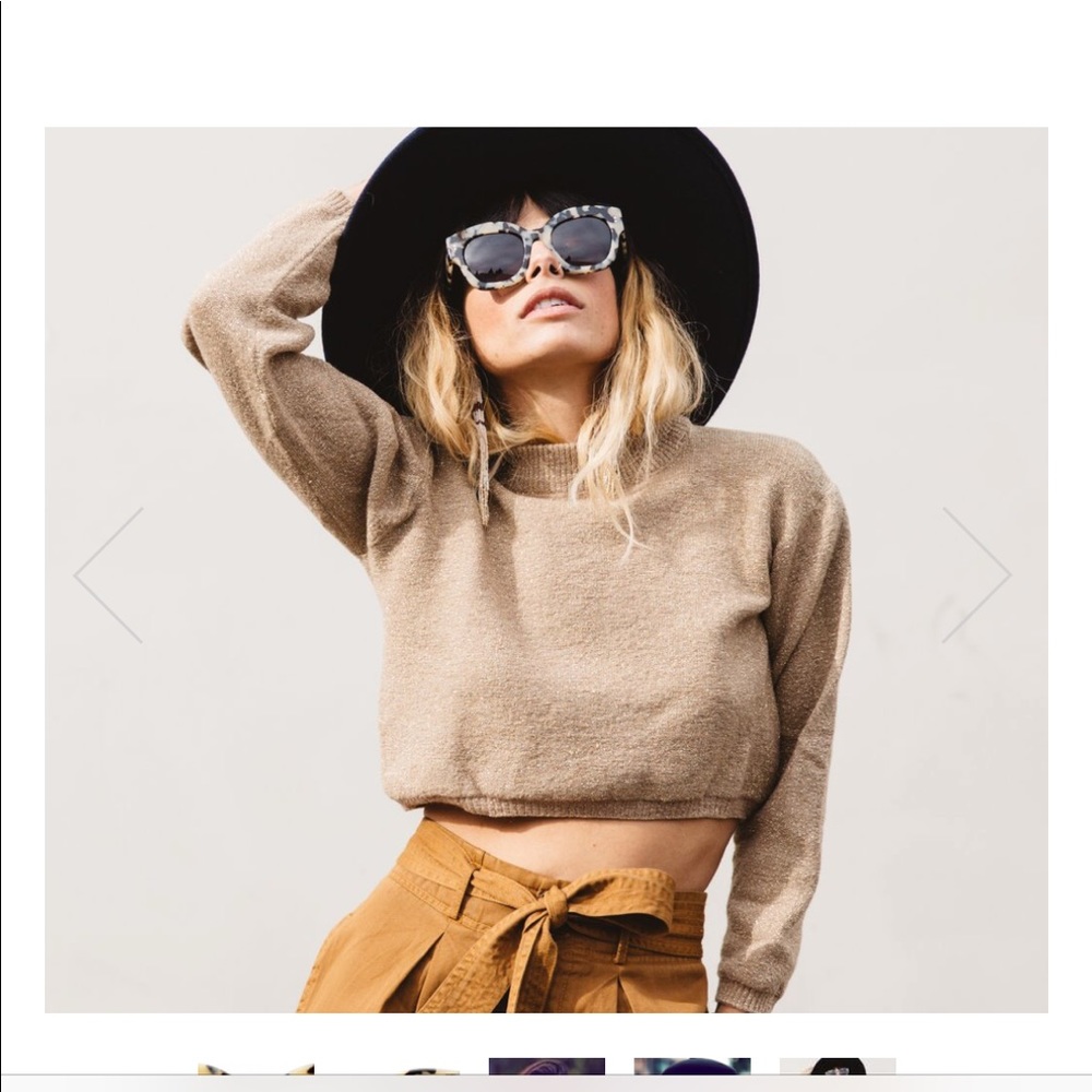 Wyeth Leona Ivory Tortoise Sunglasses